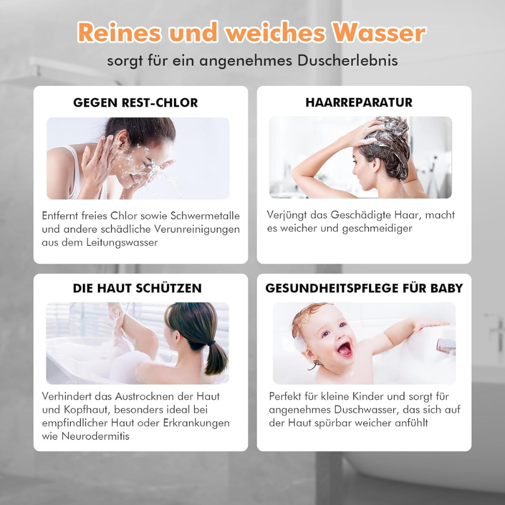 IonDrops™ - Duschkopf mit Filterfunktion