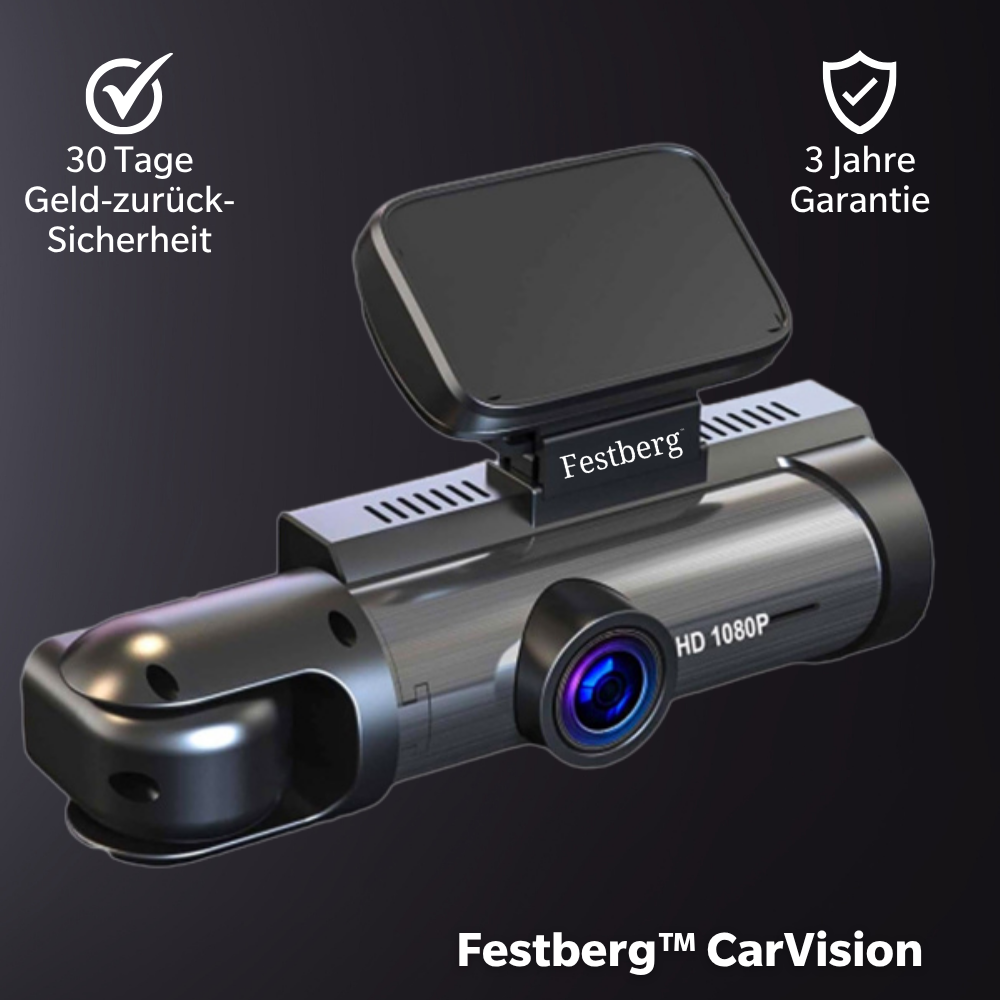 CarVision™ 4K Dual Dashcam – Dein Augenzeuge auf jeder Fahrt