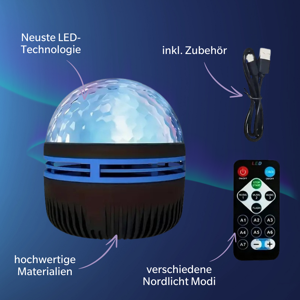 Aurora Wohlfühl Lampe – Die Magie der Nordlichter für Ihr Zuhause