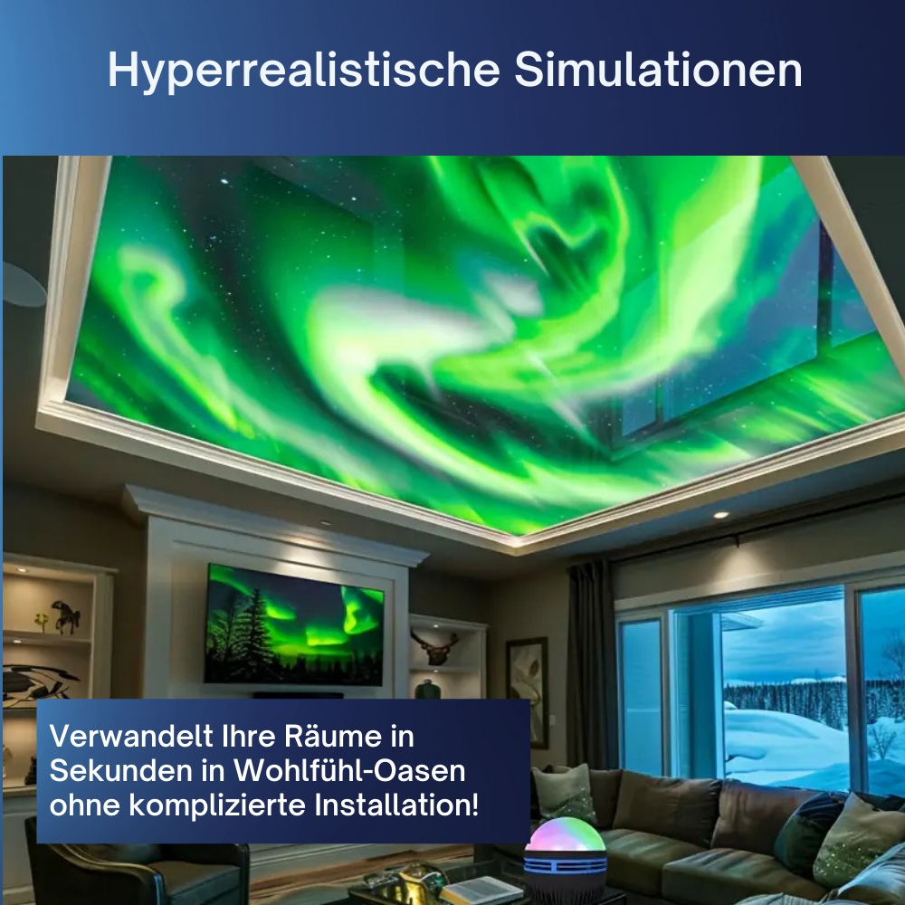 Aurora Wohlfühl Lampe – Die Magie der Nordlichter für Ihr Zuhause