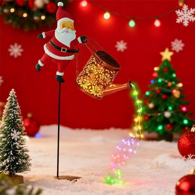 Festberg™ Solar Gießkanne mit Lichtershow