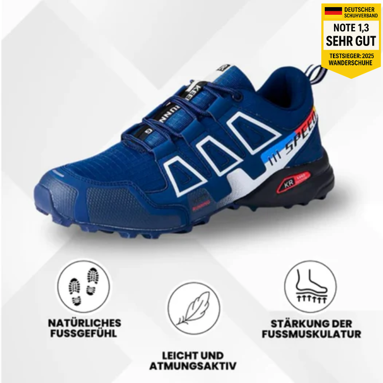 OrthoTrekk® - ergonomischer schmerzlindernder Trekking u.- Wanderschuh