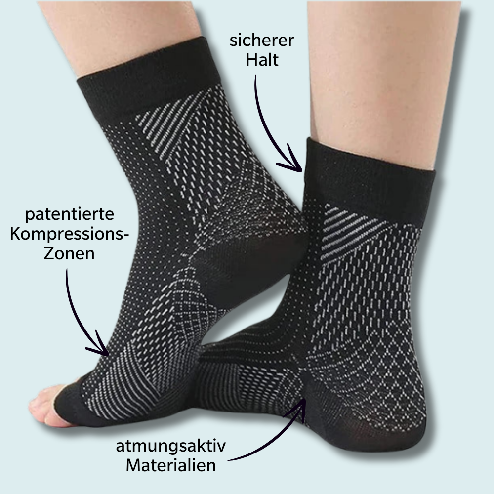 ORTHOSOCKS™  zehenfreie orthopädische Kompressionssocken