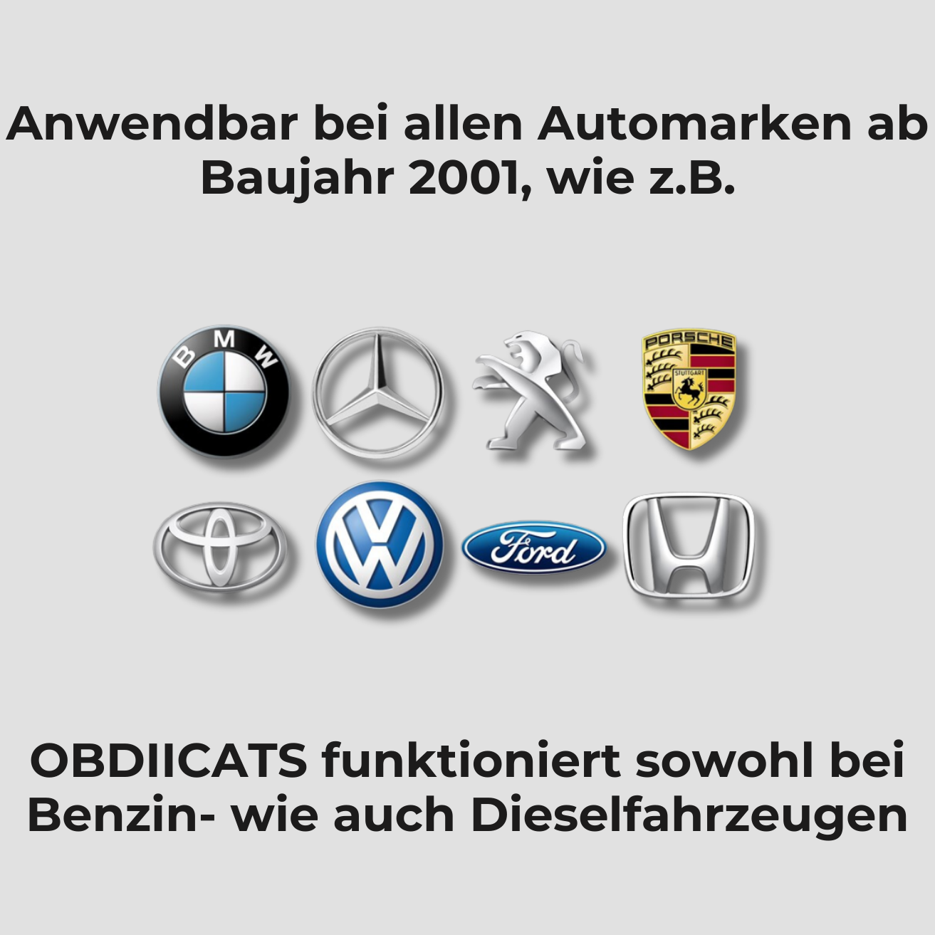 OBDIICATS™- Minimiert den Kraftstoffverbrauch Ihres Fahrzeugs um bis zu 50% bei gleicher Leistung