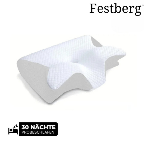 Festberg™ - Orthopädisches TraumKissen – Ergonomischer Schlafkomfort zur Schmerzlinderung