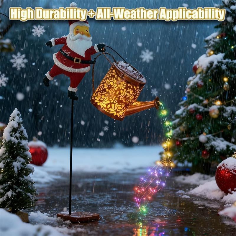 Festberg™ Solar Gießkanne mit Lichtershow