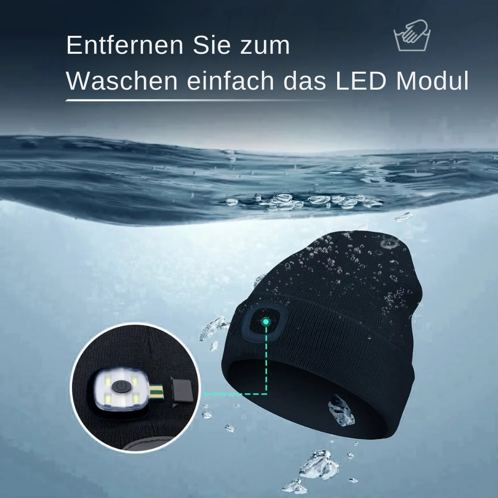 (1+1 Angebot) LED-Licht Mütze – Funktionalität trifft auf Komfort